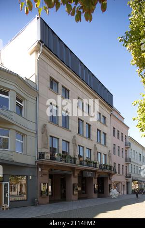 Kaunas, Lituanie 16 AOÛT 2023. Bâtiment du théâtre national de Kaunas Banque D'Images