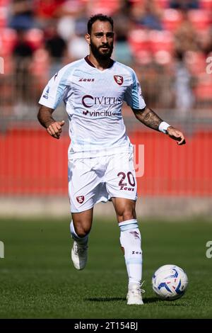 Grigoris Kastanos de l'US Salernitana en action lors du match de football Serie A entre AC Monza et l'US Salernitana. Banque D'Images