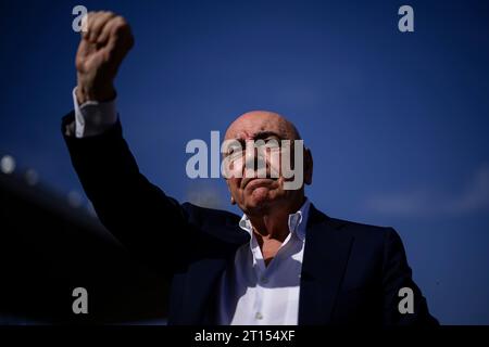 Adriano Galliani célèbre la victoire à la fin du match de Serie A entre AC Monza et US Salernitana. Banque D'Images