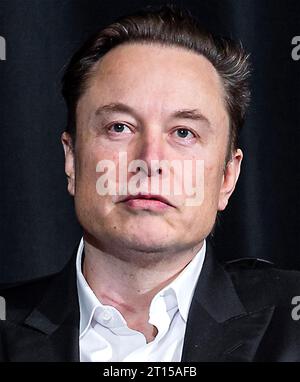 ELON MUSK entrepreneur américain en 2022. Photo : Trevor Cokley/USAF Banque D'Images