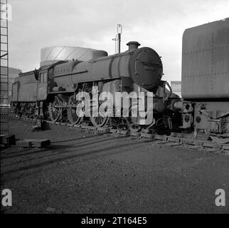 92163 et autres à Birkenhead Loco le 2 février 1967. Banque D'Images