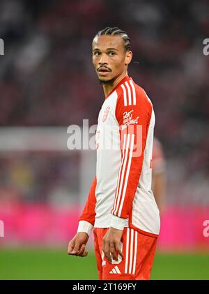 Leroy Sane FC Bayern Muenchen FCB (10) Allianz Arena, Munich, Bavière, Allemagne Banque D'Images