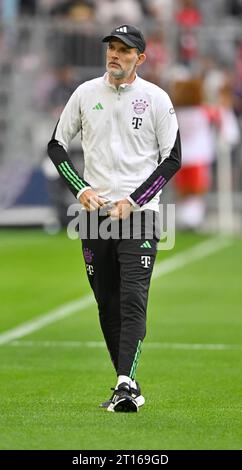 Entraîneur Thomas Tuchel FC Bayern Munich FCB, Allianz Arena, Munich, Bavière, Allemagne Banque D'Images