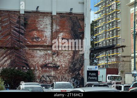 Photo de Tim Cuff. 6 novembre 2023. Vue sur la ville de Christchurch, Nouvelle-Zélande. Banque D'Images