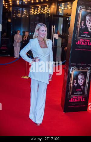 Londres, Royaume-Uni. 11 octobre 2023. Naomi Isted assiste à la première mondiale de Doctor Jekyll à Odeon Luxe Leicester Square. Crédit : SOPA Images Limited/Alamy Live News Banque D'Images