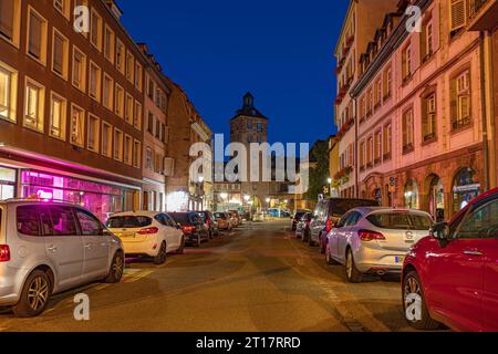 STRASBOURG, GRAND est, FRANCE - CIRCA AOÛT, 2023 : le paysage urbain de la ville de Strasbourg en France. Banque D'Images