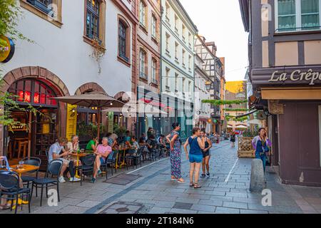 STRASBOURG, GRAND est, FRANCE - CIRCA AOÛT, 2023 : le paysage urbain de la ville de Strasbourg en France. Banque D'Images