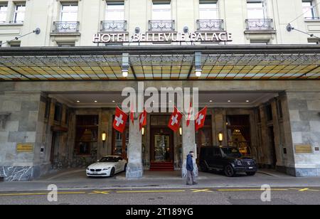 Hotel Bellevue Palace, Kochergasse, Altstadt, Berne, Suisse Banque D'Images