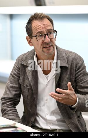 Zaventem, Belgique. 12 octobre 2023. André Schmidtgall, PDG d’IKEA Belgique, photographié lors de la présentation des résultats de l’année d’Ikea Belgique, au magasin Ikea Zaventem, jeudi 12 octobre 2023. La chaîne suédoise de magasins de meubles Ikea compte huit magasins en Belgique. BELGA PHOTO DIRK WAEM crédit : Belga News Agency/Alamy Live News Banque D'Images