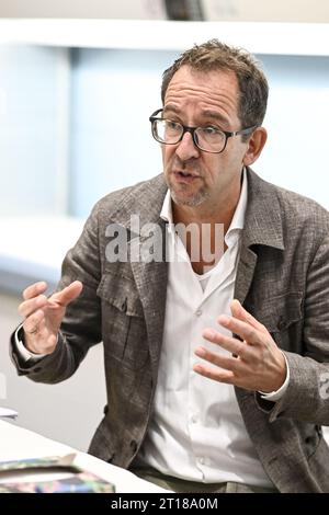 Zaventem, Belgique. 12 octobre 2023. André Schmidtgall, PDG d’IKEA Belgique, photographié lors de la présentation des résultats de l’année d’Ikea Belgique, au magasin Ikea Zaventem, jeudi 12 octobre 2023. La chaîne suédoise de magasins de meubles Ikea compte huit magasins en Belgique. BELGA PHOTO DIRK WAEM crédit : Belga News Agency/Alamy Live News Banque D'Images