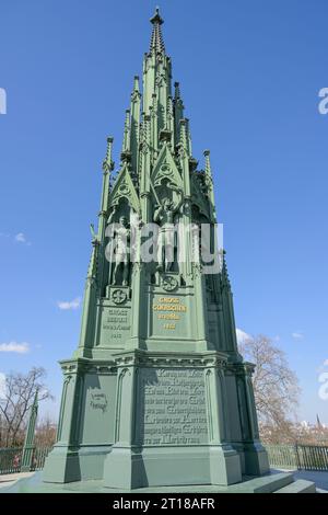 Nationaldenkmal für die Befreiungskriege, Viktoriapark, Kreuzberg, Berlin, Deutschland Banque D'Images