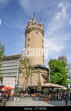 Eschenheimer Turm, Eschenheimer Tor, Francfort-sur-le-main, Hessen, Allemagne Banque D'Images