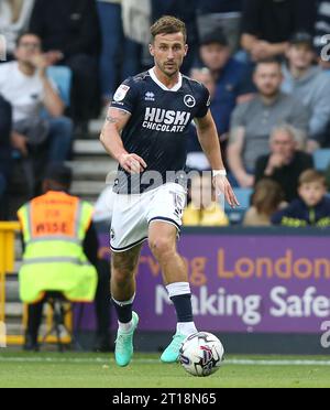 Joe Bryan de Millwall. - Millwall v Charlton Athletic, pré-saison amicale, The New Den Stadium, Londres, Royaume-Uni - 25 juillet 2023. Usage éditorial uniquement - des restrictions DataCo s'appliquent Banque D'Images