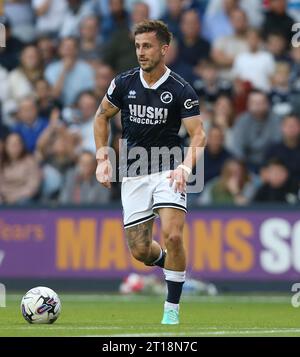 Joe Bryan de Millwall. - Millwall v Charlton Athletic, pré-saison amicale, The New Den Stadium, Londres, Royaume-Uni - 25 juillet 2023. Usage éditorial uniquement - des restrictions DataCo s'appliquent Banque D'Images