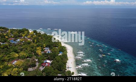 Île de Balicasag, Panglao, Bohol Banque D'Images