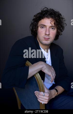 Vincent Lacoste pose lors du 71e Festival International du film de San Sebastian à l’Hôtel Maria Cristina à Donostia/San Sebastian. (Photo de Nacho Lopez/SOPA Images/Sipa USA) crédit : SIPA USA/Alamy Live News Banque D'Images