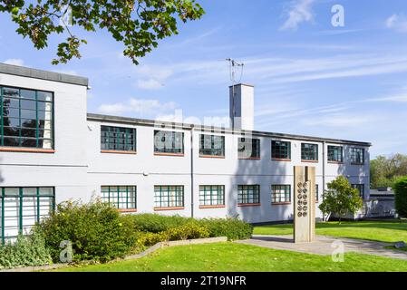 Bletchley Park Block B le Musée avec l'exposition Alan Turing et l'exposition GCHQ Bletchley Park Milton Keynes Buckinghamshire Angleterre GB Europe Banque D'Images