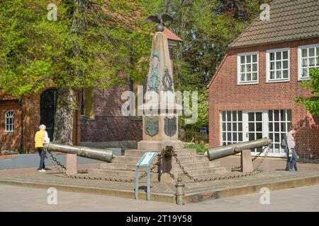 Kriegerdenkmal 1870-71, Bad Bevensen, Niedersachsen, Allemagne Banque D'Images