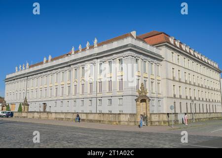 Residenz, Schloßplatz, Ansbach, Bayern, Allemagne Banque D'Images