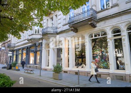 Geschäfte, Sophienstraße, Baden-Baden, Bade-Wurtemberg, Allemagne Banque D'Images