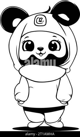 mignon petit ours dessin animé illustration vectorielle conception graphique illustration vectorielle conception graphique Illustration de Vecteur