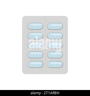 les insandes médicales et les médicaments Illustration de Vecteur