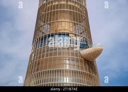 The Torch Tower alias Aspire Tower, Doha, Qatar Banque D'Images