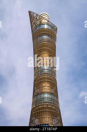 The Torch Tower alias Aspire Tower, Doha, Qatar Banque D'Images