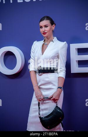 Londres, Royaume-Uni. 12 octobre 2023. L'invité assiste à la première du gala « One Life » Headline lors du 67e festival du film BFI London au Royal Festival Hall. Crédit : SOPA Images Limited/Alamy Live News Banque D'Images