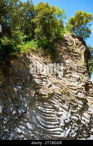 Parc botanique et géologique de Gole Alcantara - Sicile Banque D'Images