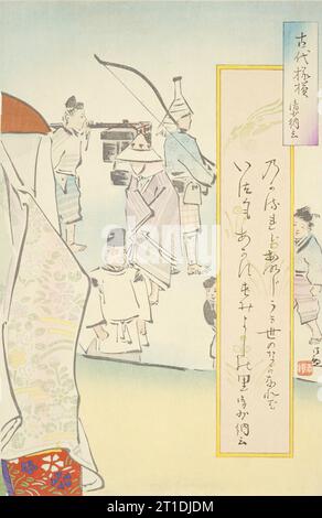 Lady SEI Shonagon (image 1 de 3), 1896. De Ancient Patterns. Banque D'Images