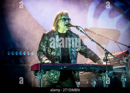 Oslo, Norvège. 08 octobre 2023. Le groupe de rock suédois Europe donne un concert live à Operaen à Oslo. Ici, le chanteur Joey Tempest est vu en direct sur scène. (Crédit photo : Gonzales photo - Terje Dokken). Banque D'Images
