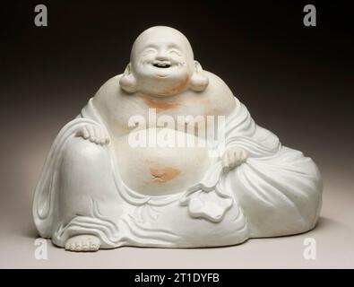 Censer (Koro) dans la forme de Hotei avec son sac, fin 18e-début 19e siècle. Banque D'Images