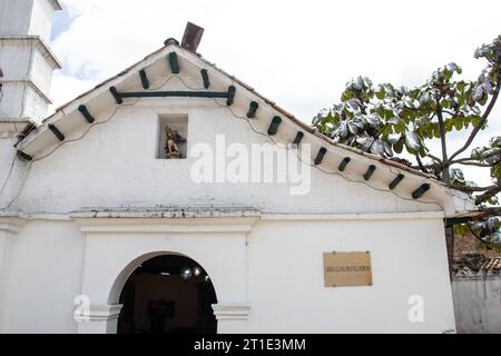 Ermitage de San Miguel del principe dans le célèbre Chorro de Quevedo, l'endroit où Gonzalo Jimenez de Quesada a d'abord établi les fondations Banque D'Images