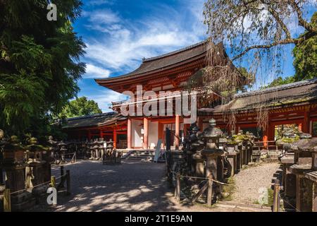 Kasuga Taisha, un sanctuaire d'un millier de lanternes à nara, kansai, japon Banque D'Images