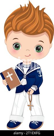 Vector Spanish Sailor First Communion Illustration de Vecteur