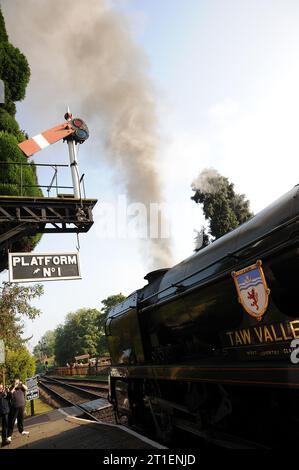 'TAW Valley' à Hampton Loade avec un service Kidderminster Town - Bridgnorth. Banque D'Images