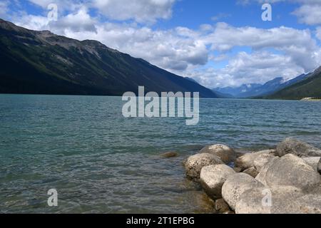 Paysage du Canada avec fleuve Fraser. Paysage de la Colombie-Britannique Banque D'Images