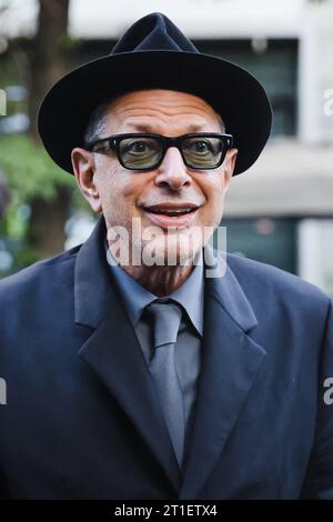 Milan, Italie. 07 octobre 2023. Jeff Goldblum est vu le 07 octobre 2023 à Milan, Italie (photo de Alessandro Bremec/NurPhoto) crédit : NurPhoto SRL/Alamy Live News Banque D'Images