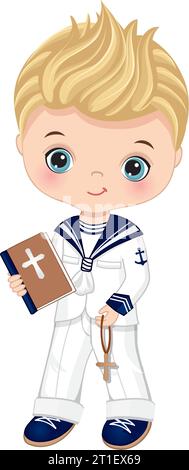 Vector Spanish Sailor First Communion Illustration de Vecteur