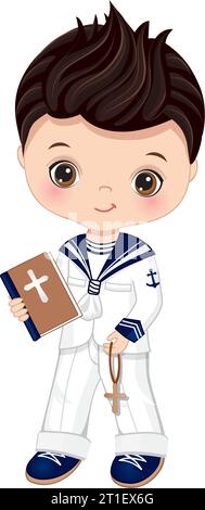 Vector Spanish Sailor First Communion Illustration de Vecteur