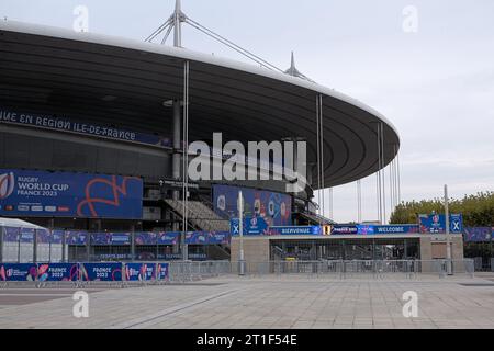 Entrée au Stade de France pour la coupe du monde de Rugby Banque D'Images