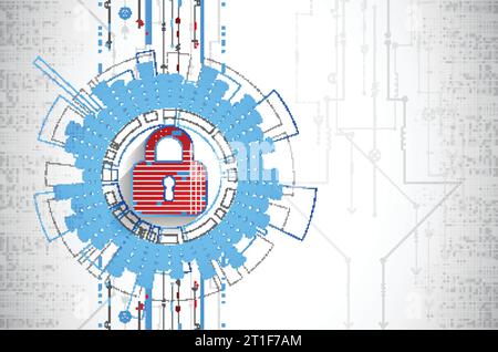 Concept de protection des pixels. Illustration vectorielle Illustration de Vecteur