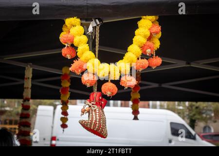 La Warrington Ethnic Communities Association (WECA) a tenu son festival annuel MELA qui a réussi à renforcer la cohésion communautaire et à soutenir l'intégration Banque D'Images