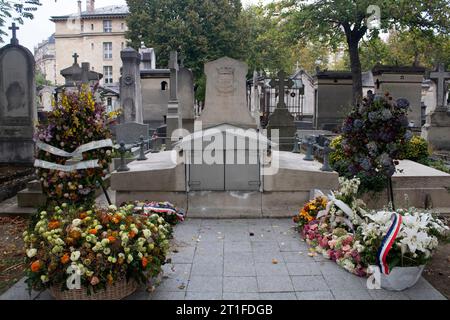 Caveau dépôt de la ville de Paris Cimetière Montparnasse - Cimetière du Montparnasse 14e arrondissement de Paris Montparnasse Paris Banque D'Images