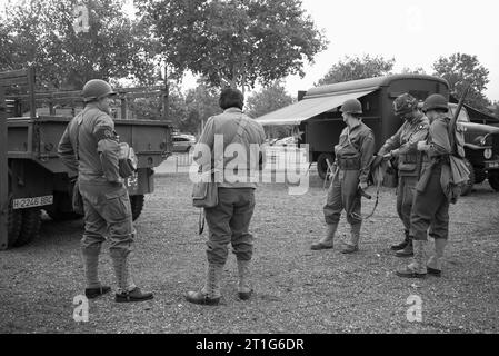 REVIVE LA foire de L'HISTOIRE, exposition d'histoire militaire de la Seconde Guerre mondiale à Ifema Madird, 13 octobre 2023, Espagne. Banque D'Images