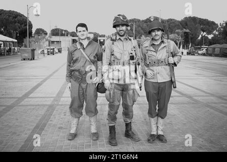 REVIVE LA foire de L'HISTOIRE, exposition d'histoire militaire de la Seconde Guerre mondiale à Ifema Madird, 13 octobre 2023, Espagne. Banque D'Images