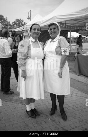 REVIVE LA foire de L'HISTOIRE, exposition d'histoire militaire de la Seconde Guerre mondiale à Ifema Madird, 13 octobre 2023, Espagne. Banque D'Images