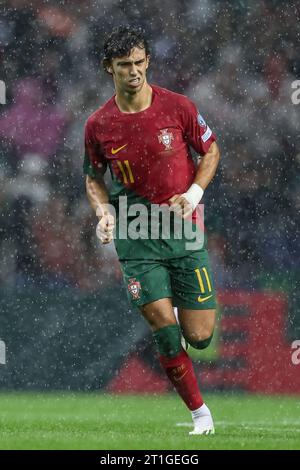 Stade Dragon, Porto, Portugal. 13 octobre 2023. João Felix au Portugal vs Eslováquia - qualification Euro 2024, phase de groupes, Groupe J. Banque D'Images