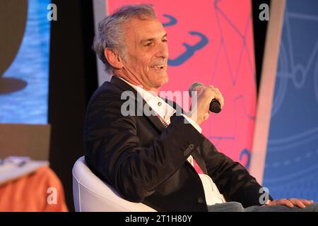 Trente, Italie. 13 octobre 2023. Franco Uncini lors de la 6e édition du Festival dello Sport le 13 octobre 2023, trente, Italie. Crédit : Agence photo indépendante/Alamy Live News Banque D'Images